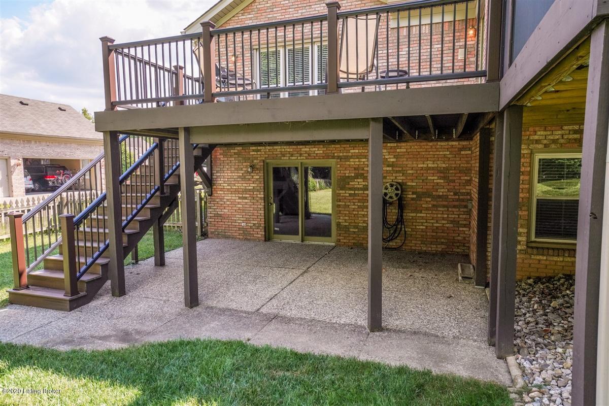 7509 Turner Ridge Road Crestwood, KY 40014 - Photo 51 of 59 Covered Patio from Walk Out Basement