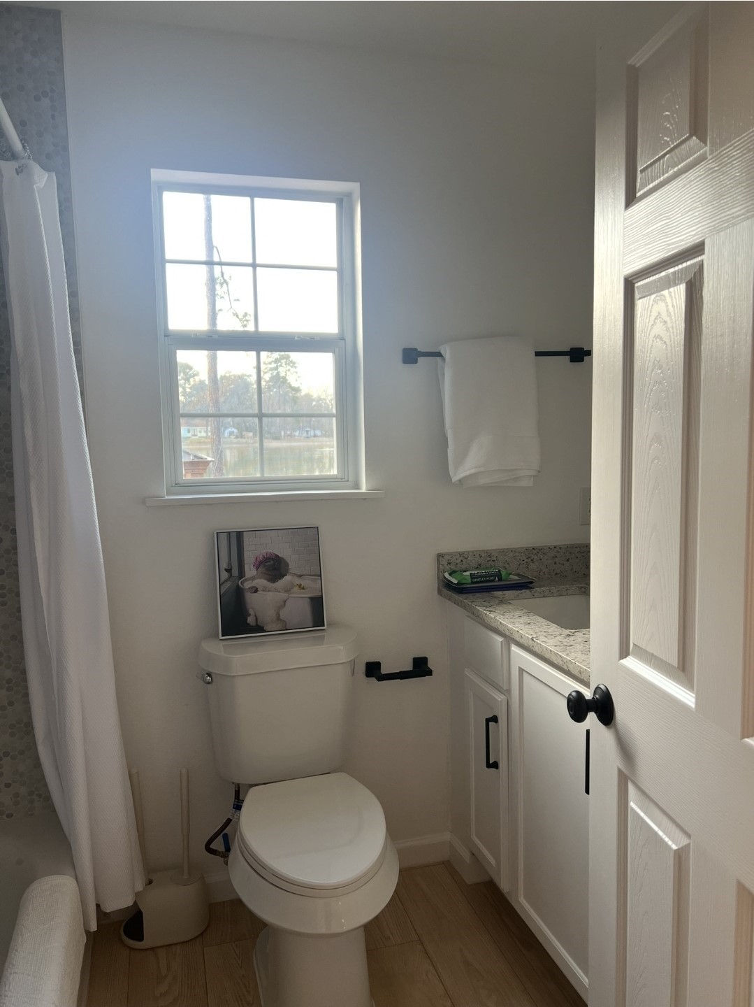 620 St Lawrence River Road Conroe, TX 77316 - Photo 15 of 21 a bathroom with a toilet sink and window