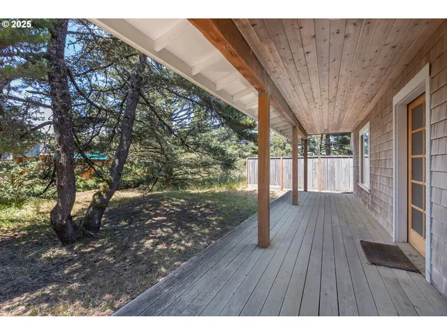 a view of a garage with furniture