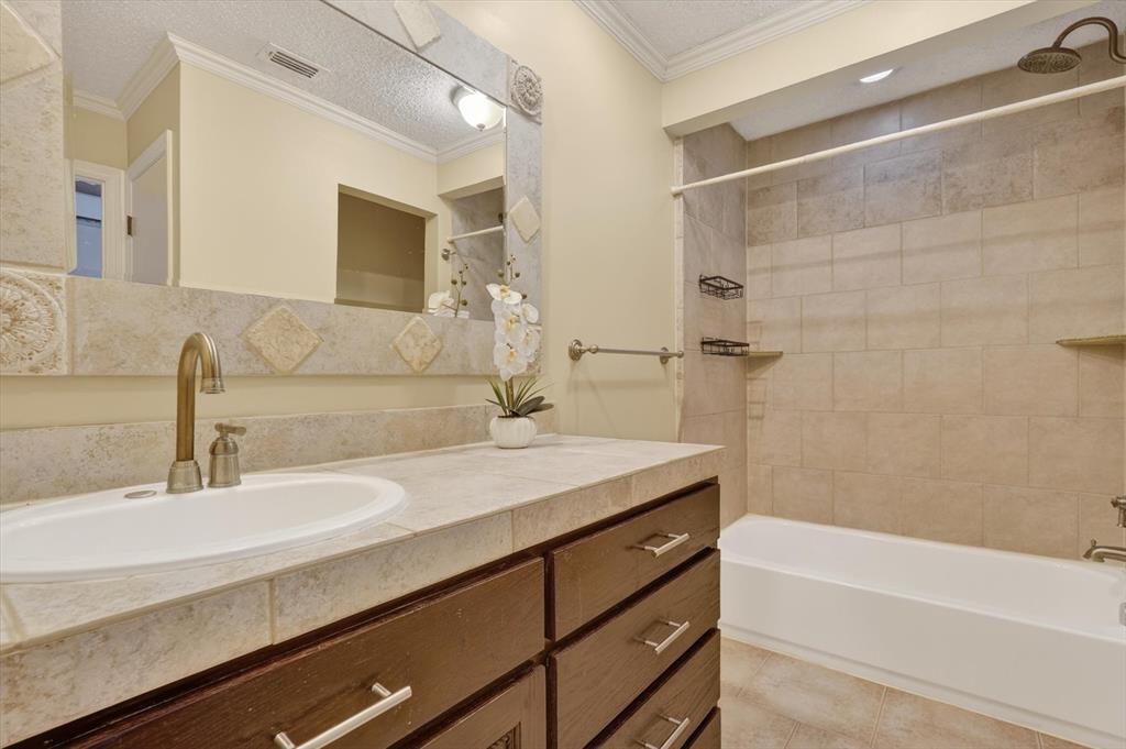 272 Lodge Road Coppell, TX 75019 - Photo 16 of 24 a bathroom with a sink and a bathtub