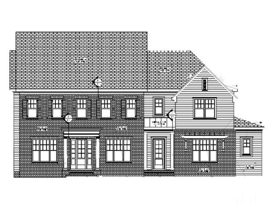 3322 Hampton Road Raleigh, NC 27607 - Photo 1 of 4 a black and white photo of a black building