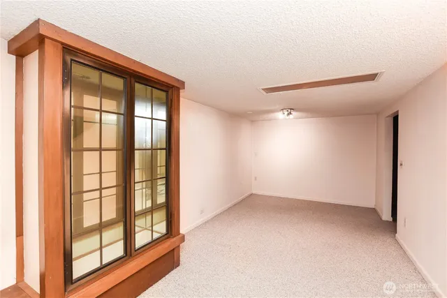 wooden floor and windows in an empty room