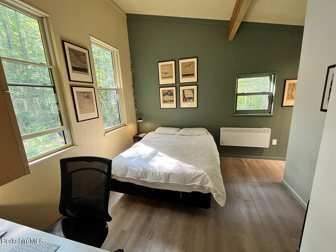 447 Notch Road North Adams, MA 01247 - Photo 8 of 16 a bedroom with a bed and a large window
