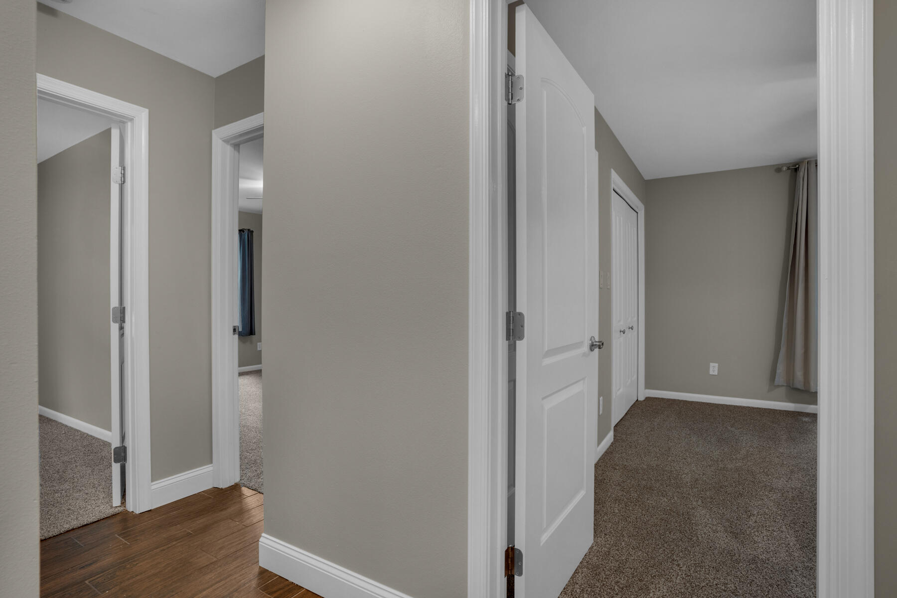 665 Brookhaven Way Niceville, FL 32578 - Photo 26 of 49 a view of a hallway with wooden floor