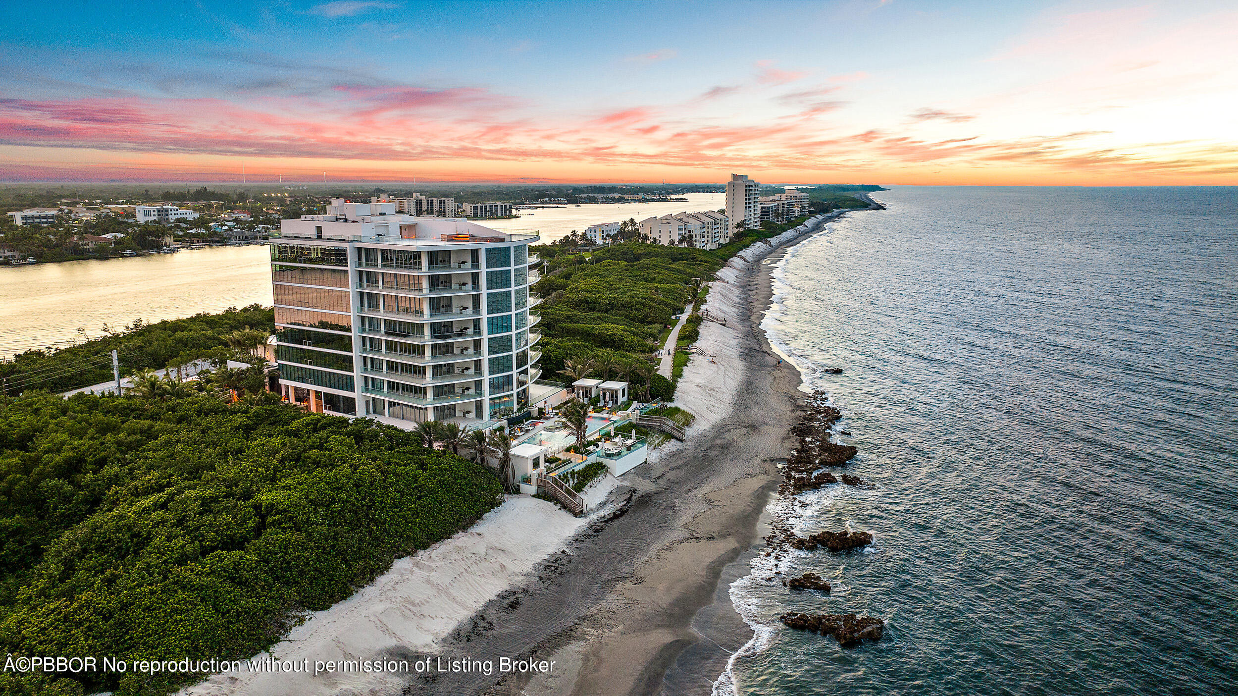 1500 South Beach Road, Unit 403 Jupiter, FL 33469 - Photo 7 of 36 a view of a city and ocean view