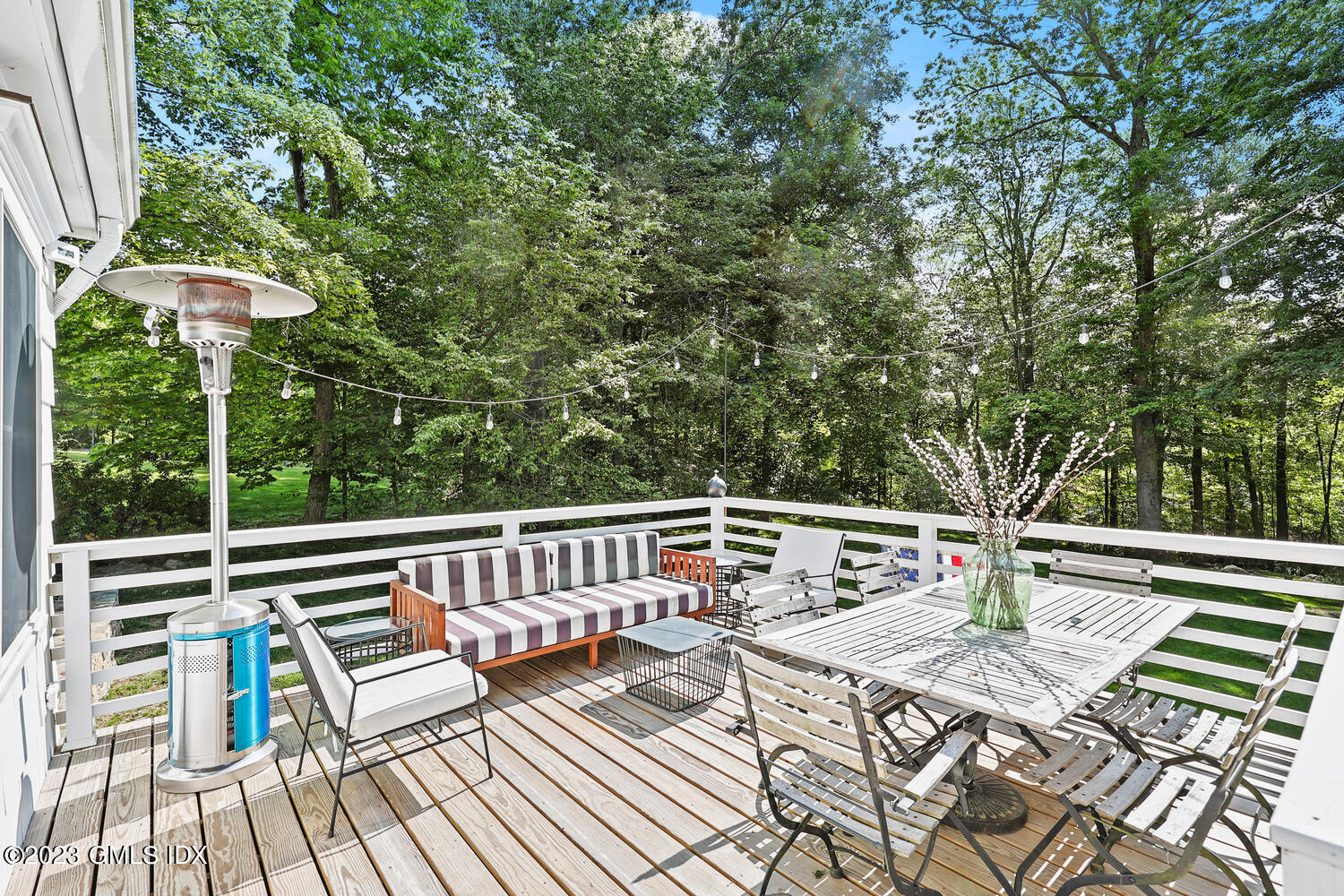 7 Cottontail Road Cos Cob, CT 06807 - Photo 33 of 39 a view of balcony with wooden floor and outdoor seating