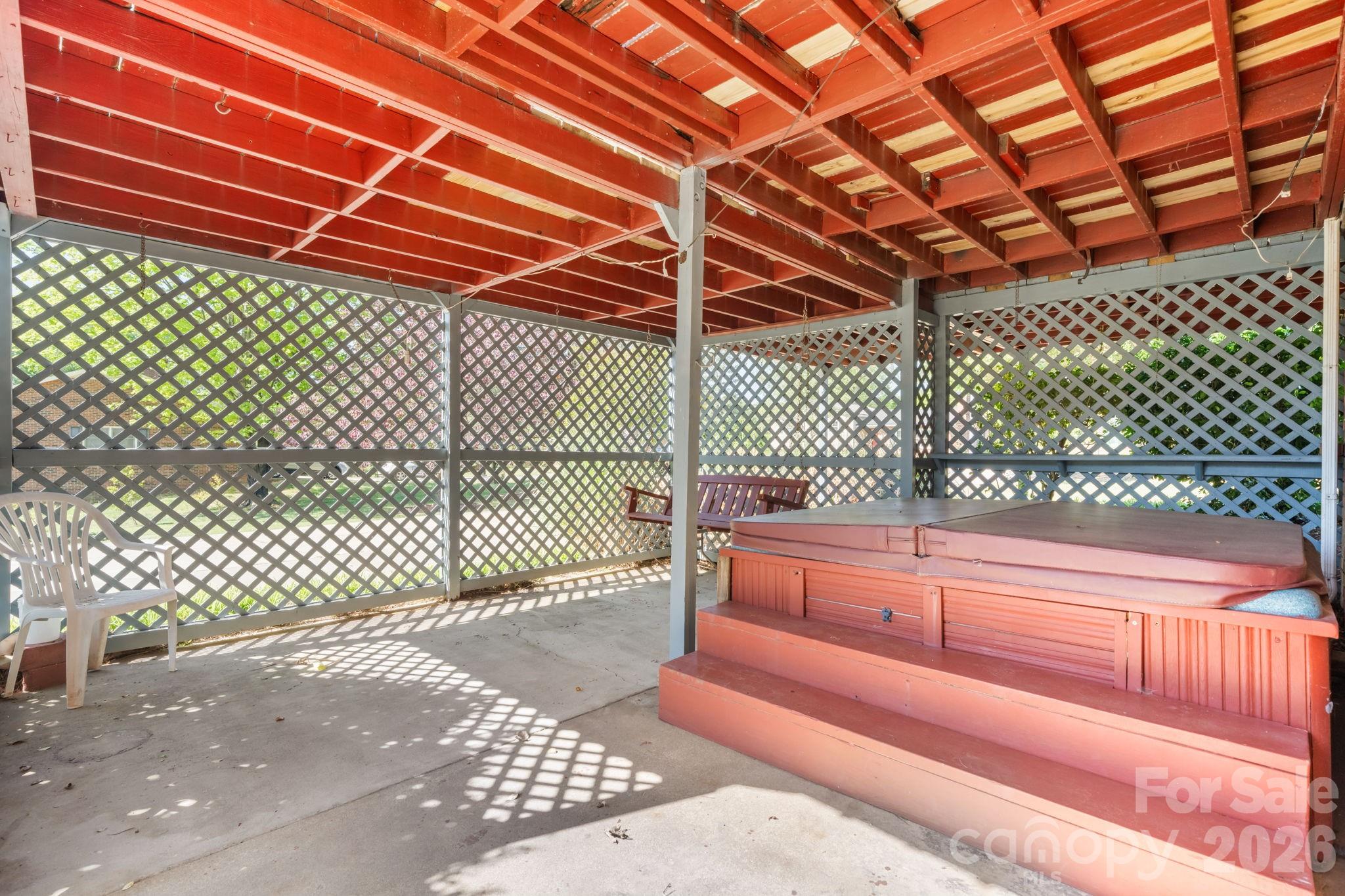 65 Pinewood Road Granite Falls, NC 28630 - Photo 34 of 42 a view of a backyard