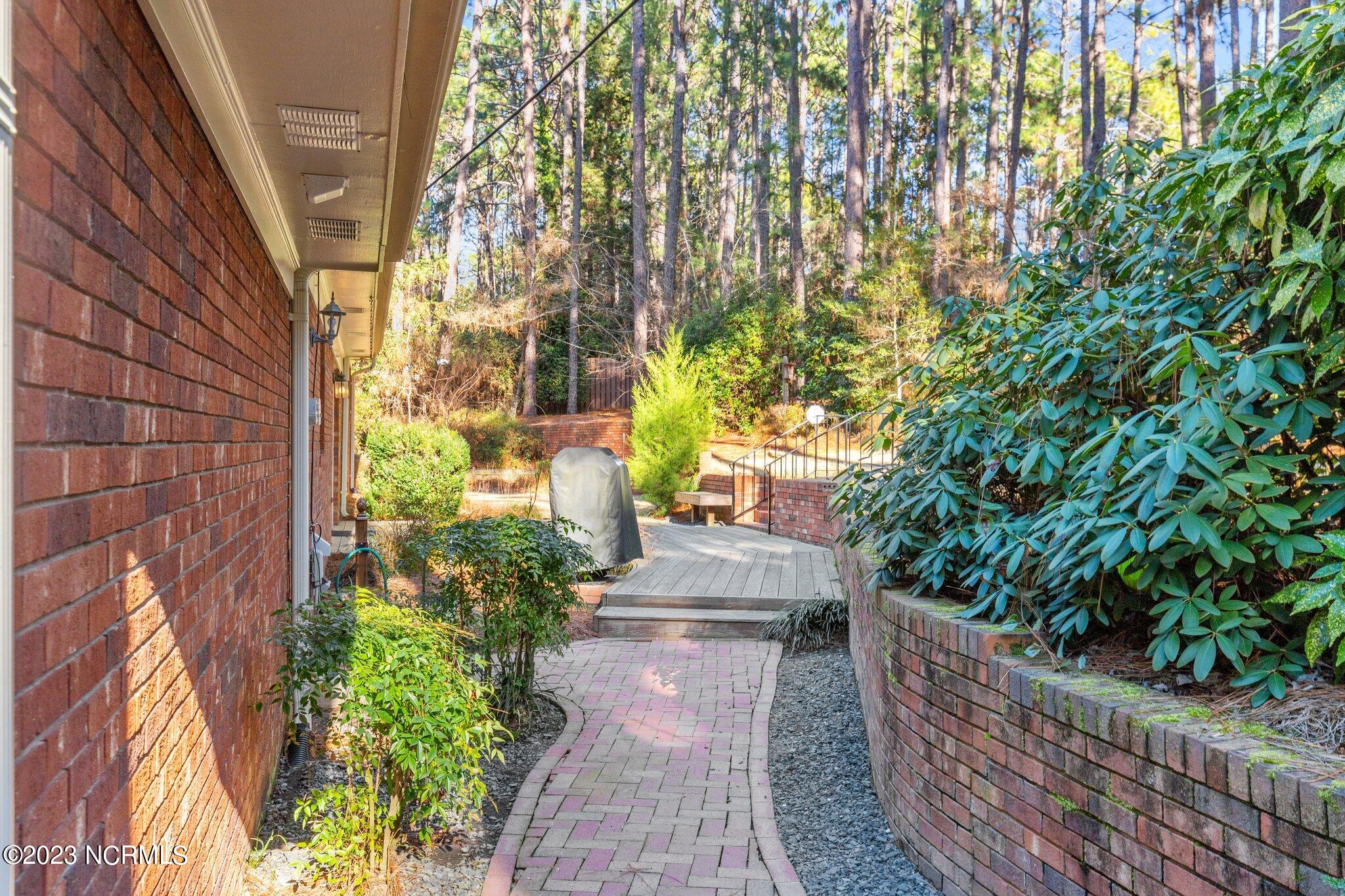 1015 Inverness Road Southern Pines, NC 28387 - Photo 42 of 53 Rear Walkway
