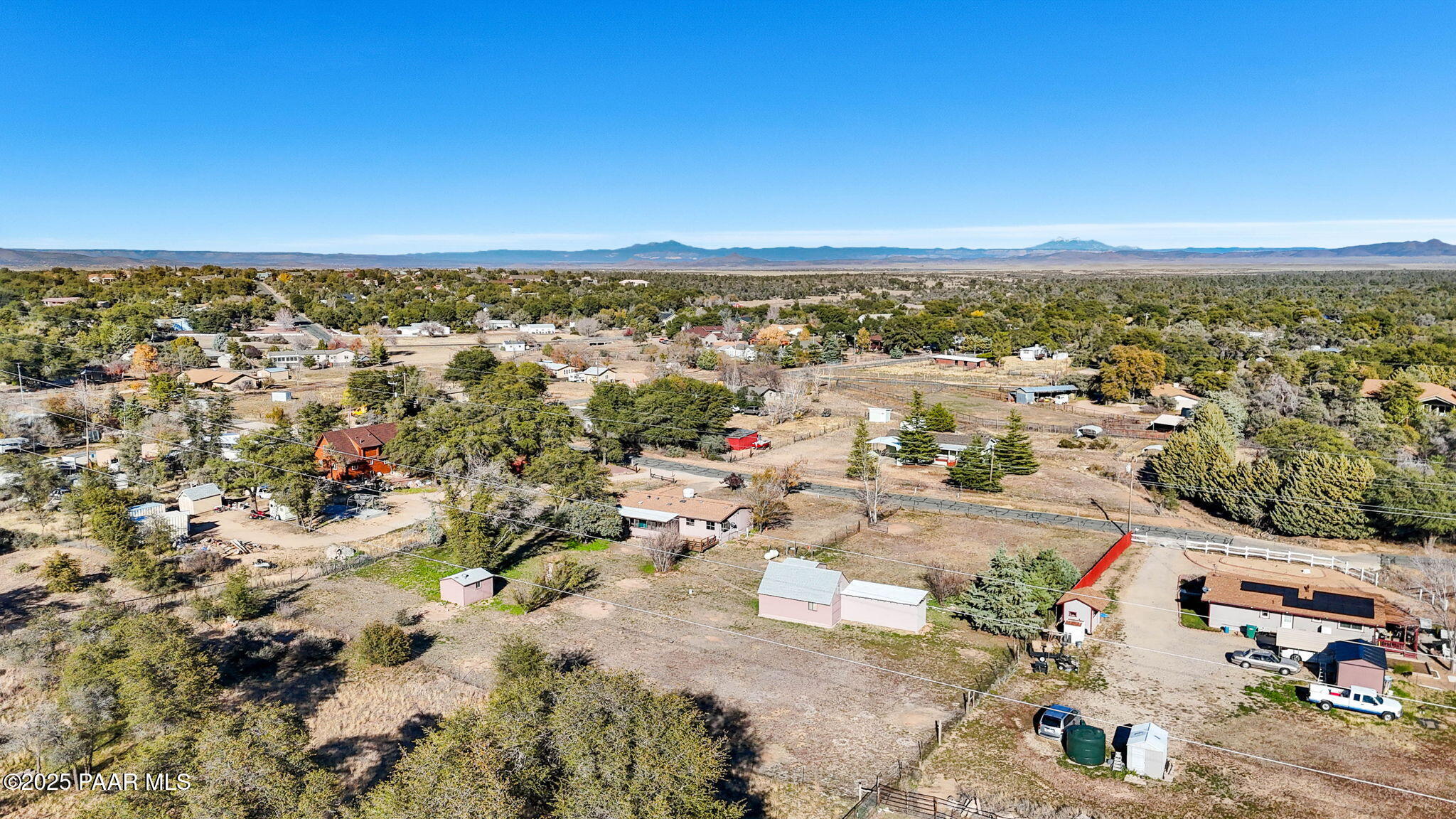 7300 North Spur Road Prescott, AZ 86305 - Photo 31 of 36 35-Aerial Back (2)