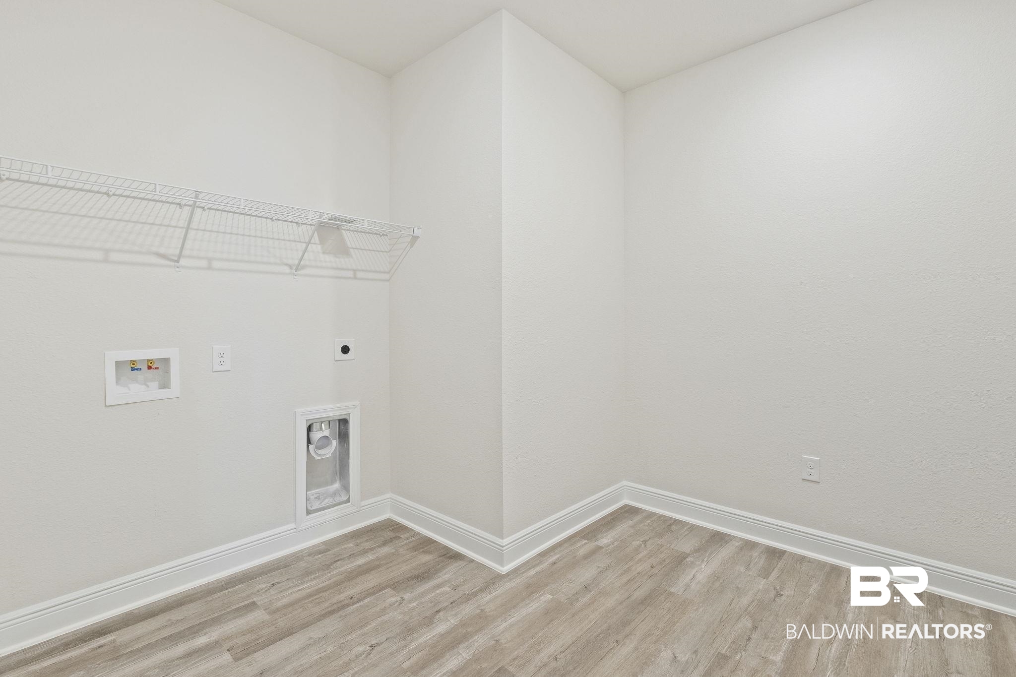 11303 Genuine Risk Circle Daphne, AL 36526 - Photo 62 of 100 Laundry area featuring light wood-type flooring, hookup for a washing machine, and electric dryer hookup