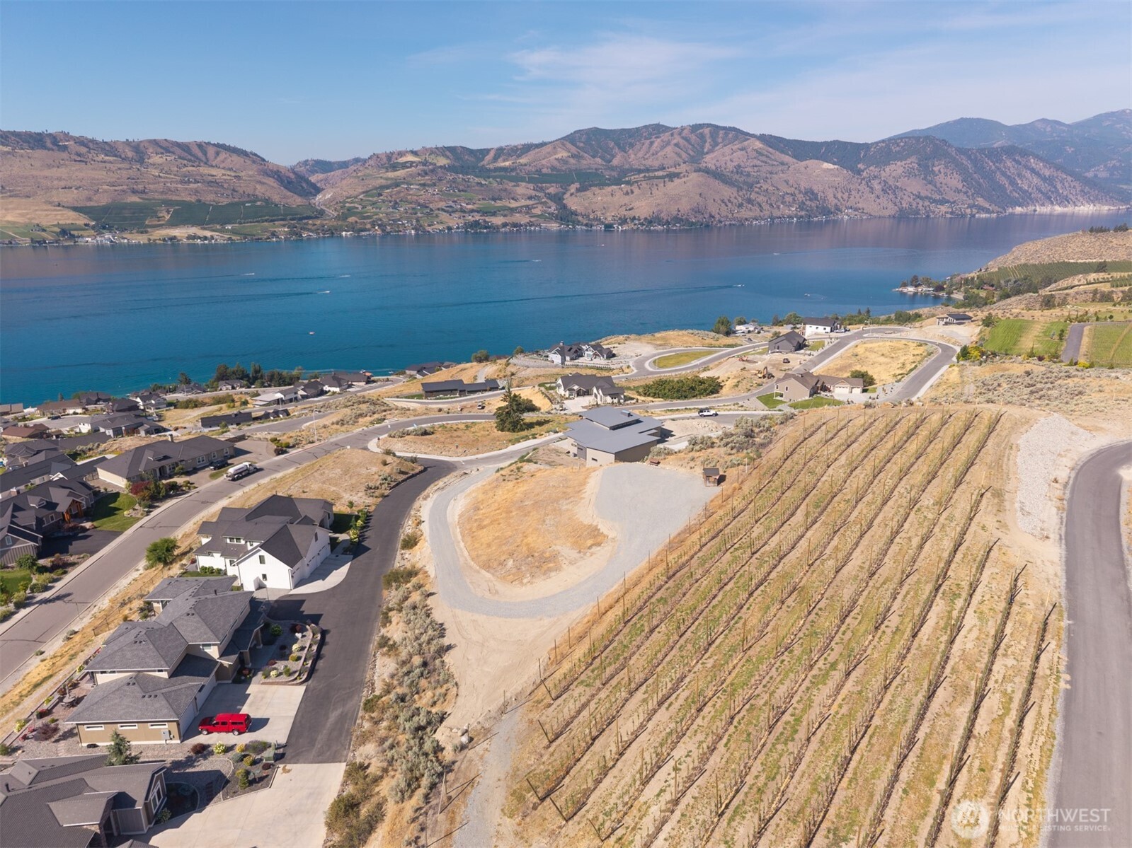 101 Lake Ridge Drive Chelan, WA 98816 - Photo 15 of 23 a view of lake and mountain