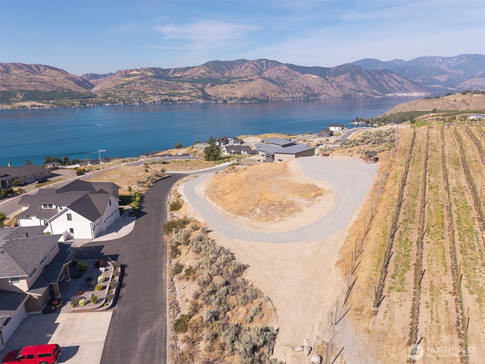 101 Lake Ridge Drive Chelan, WA 98816 - Photo 16 of 23 view of lake and mountain