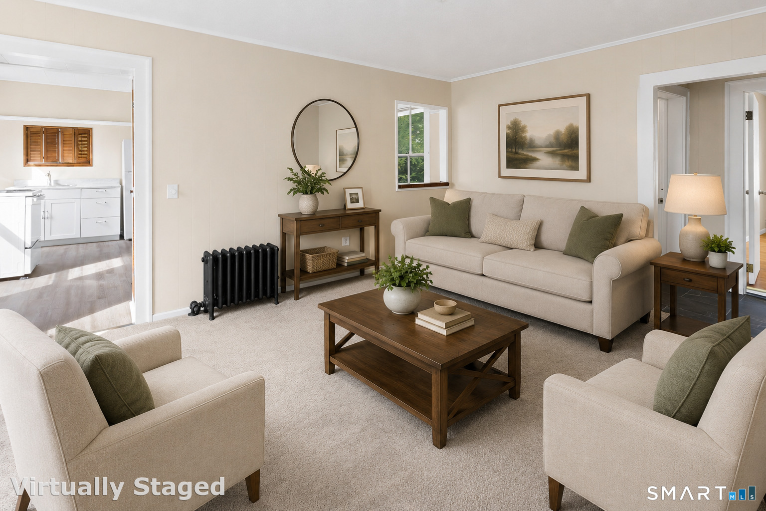 198 South Main Street Putnam, CT 06260 - Photo 21 of 21 a living room with furniture a couch and a potted plant