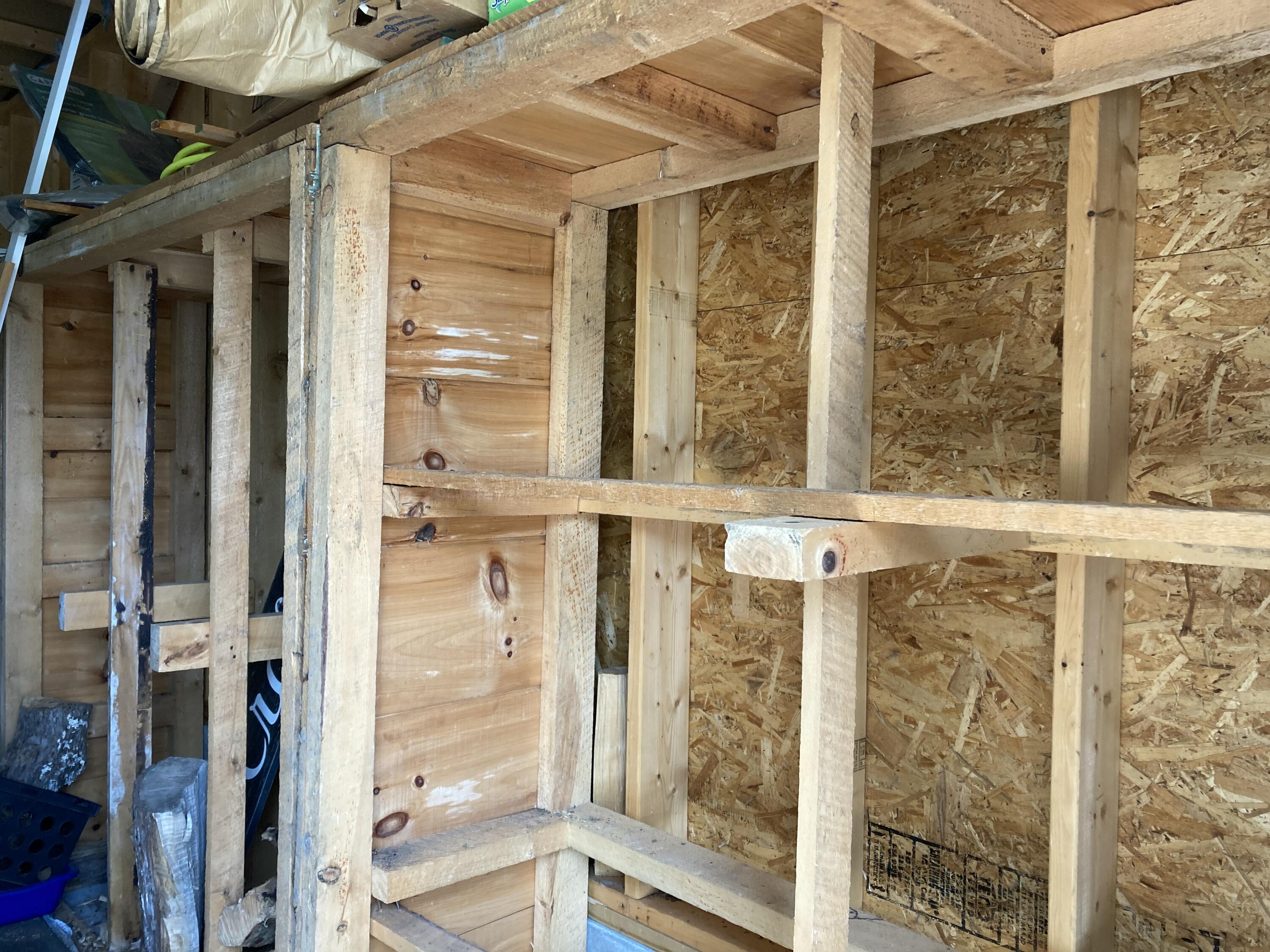 462 Kansas Road Milbridge, ME 04658 - Photo 30 of 63 Wood storage racks, garage.