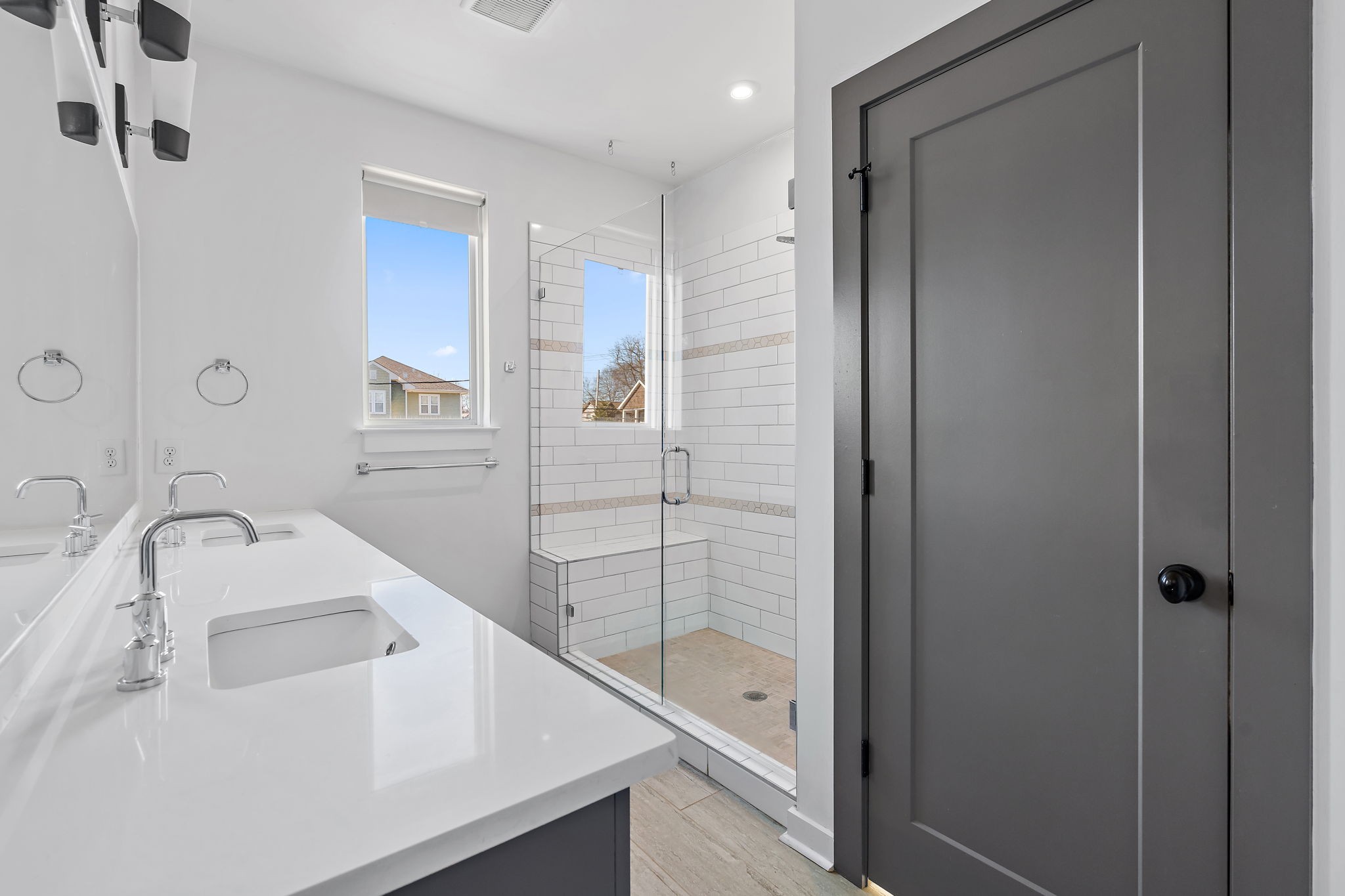 1925 10th Avenue North Nashville, TN 37208 - Photo 35 of 40 a bathroom with a sink and a shower