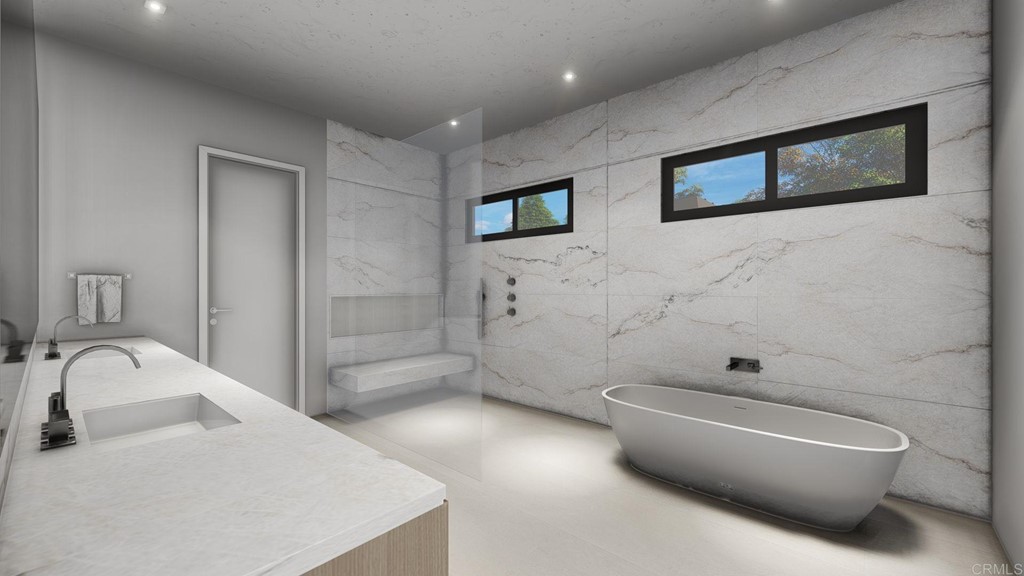 4571 Sun Valley Road Del Mar, CA 92014 - Photo 11 of 11 a bathroom with a sink a toilet and shower