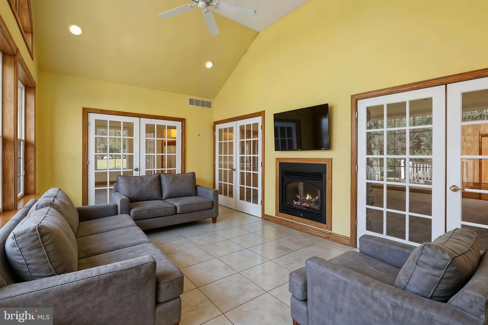 1211 Dexter Corner Road Townsend, DE 19734 - Photo 34 of 66 a living room with furniture and a fireplace