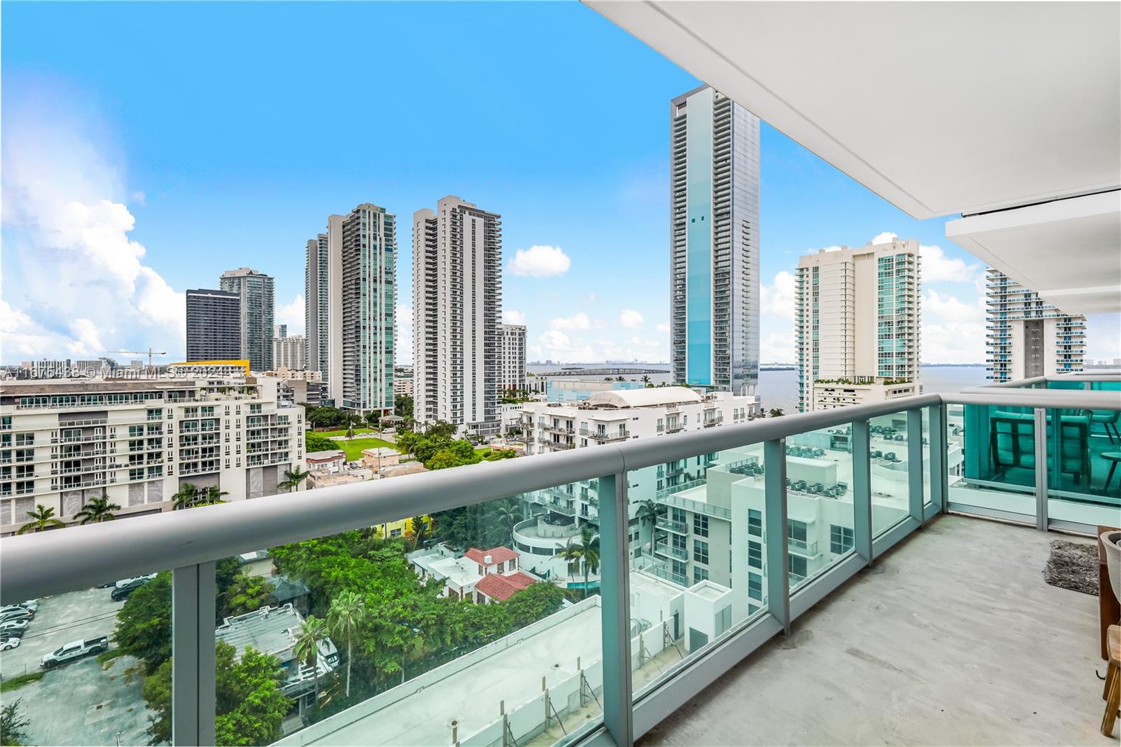 333 Northeast 24th Street, Unit 1206 Miami, FL 33137 - Photo 3 of 26 a city view from a balcony