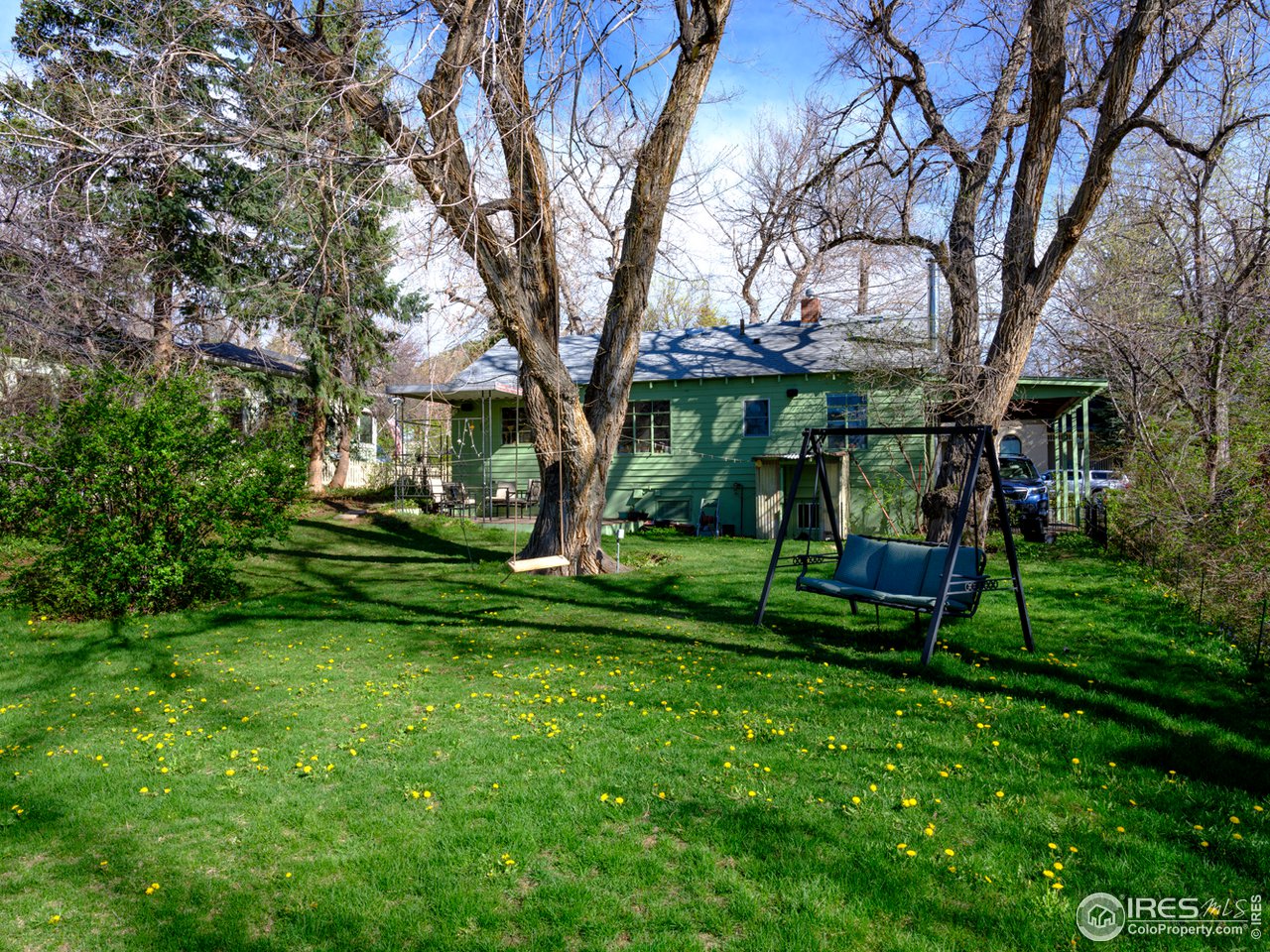 612 Spruce Street Boulder, CO 80302 - Photo 6 of 7 a view of a bench in a garden