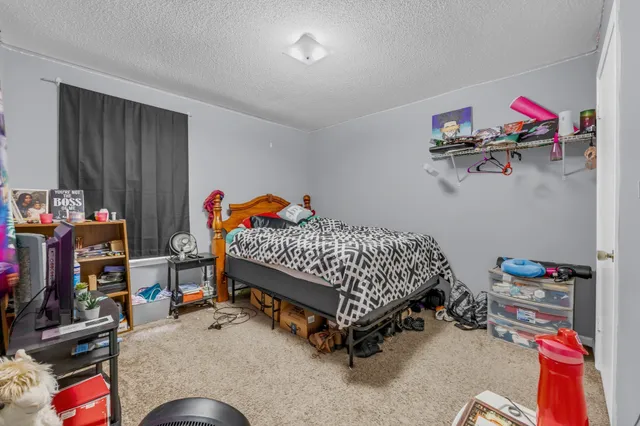 a view of room with gym equipment