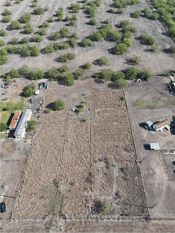 468 Jennifer Loop Orange Grove, TX 78372 - Photo 11 of 12 a view of a dry yard with wooden fence