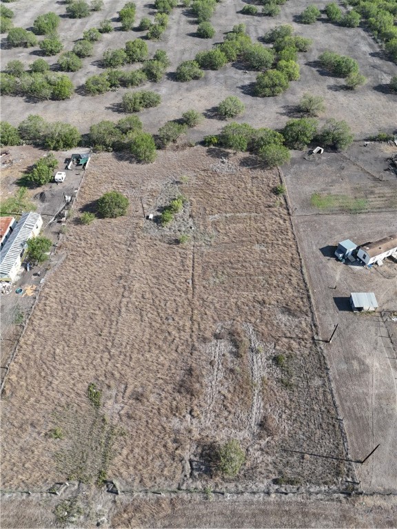 468 Jennifer Loop Orange Grove, TX 78372 - Photo 9 of 12 a view of a dry yard with wooden fence