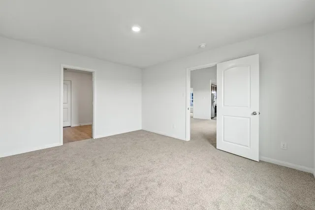 a view of empty room