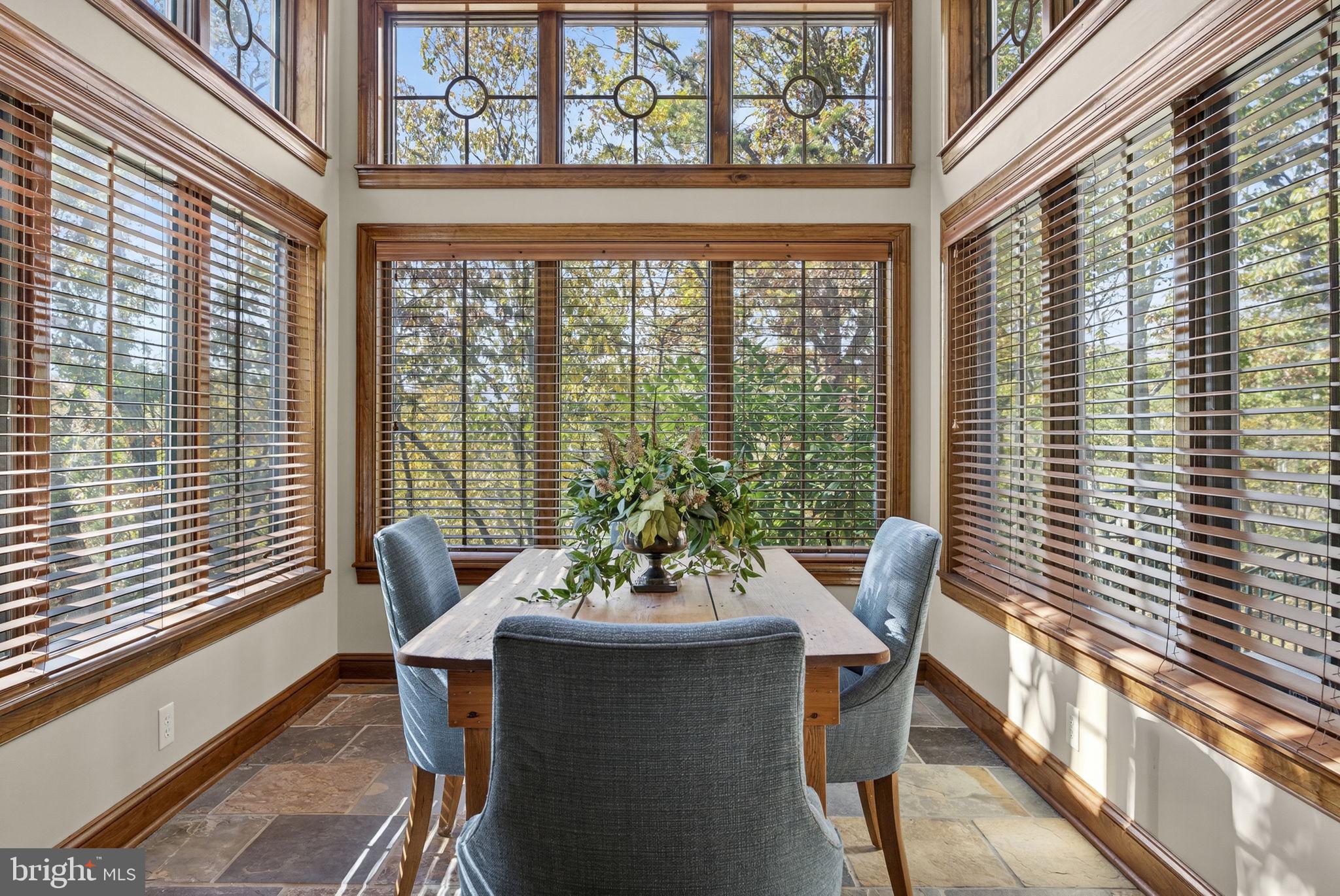 1631 Back Mountain Road Winchester, VA 22602 - Photo 36 of 86 a view of a dining room with furniture window and outside view