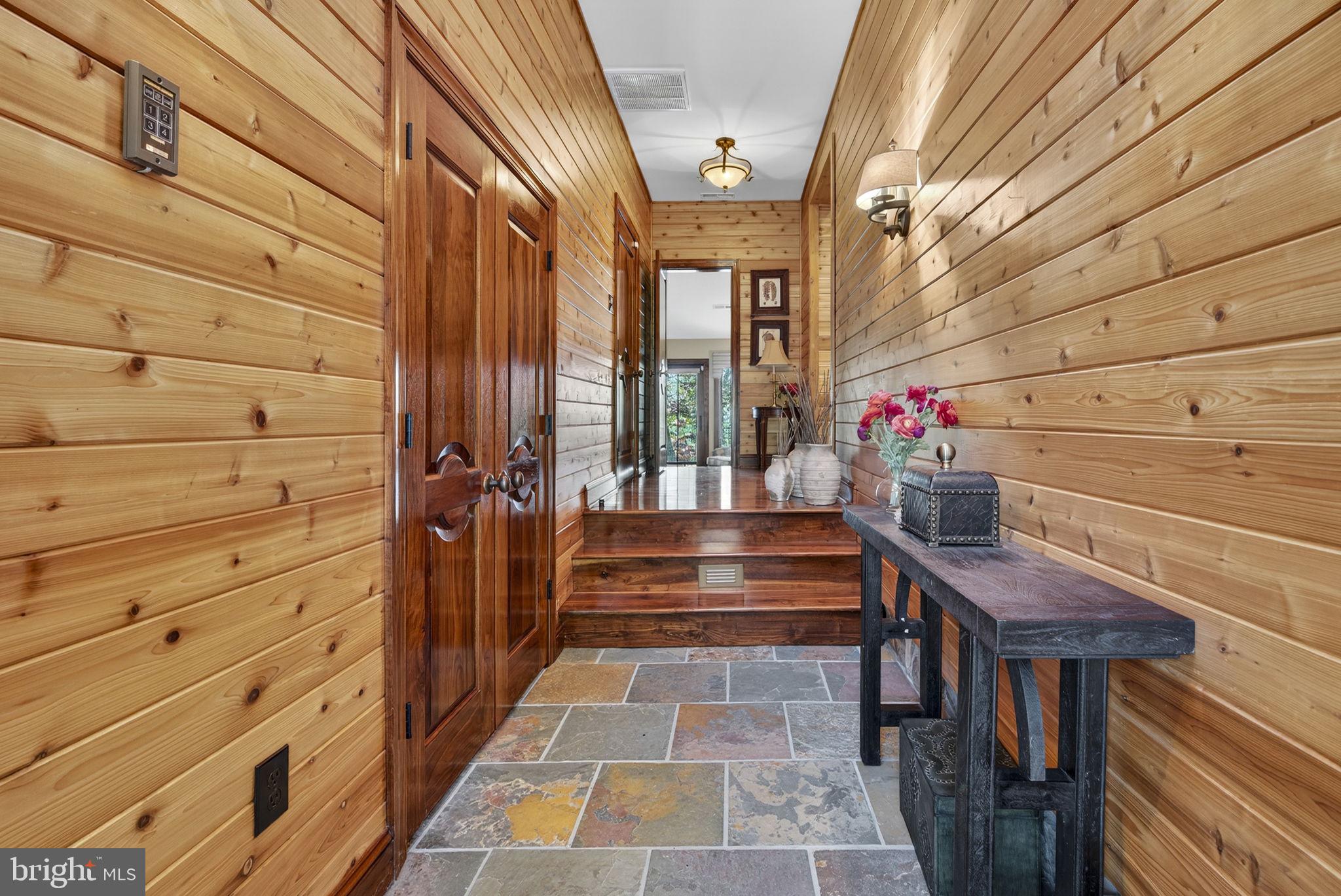1631 Back Mountain Road Winchester, VA 22602 - Photo 5 of 86 Foyer w/ custom woodwork & tile