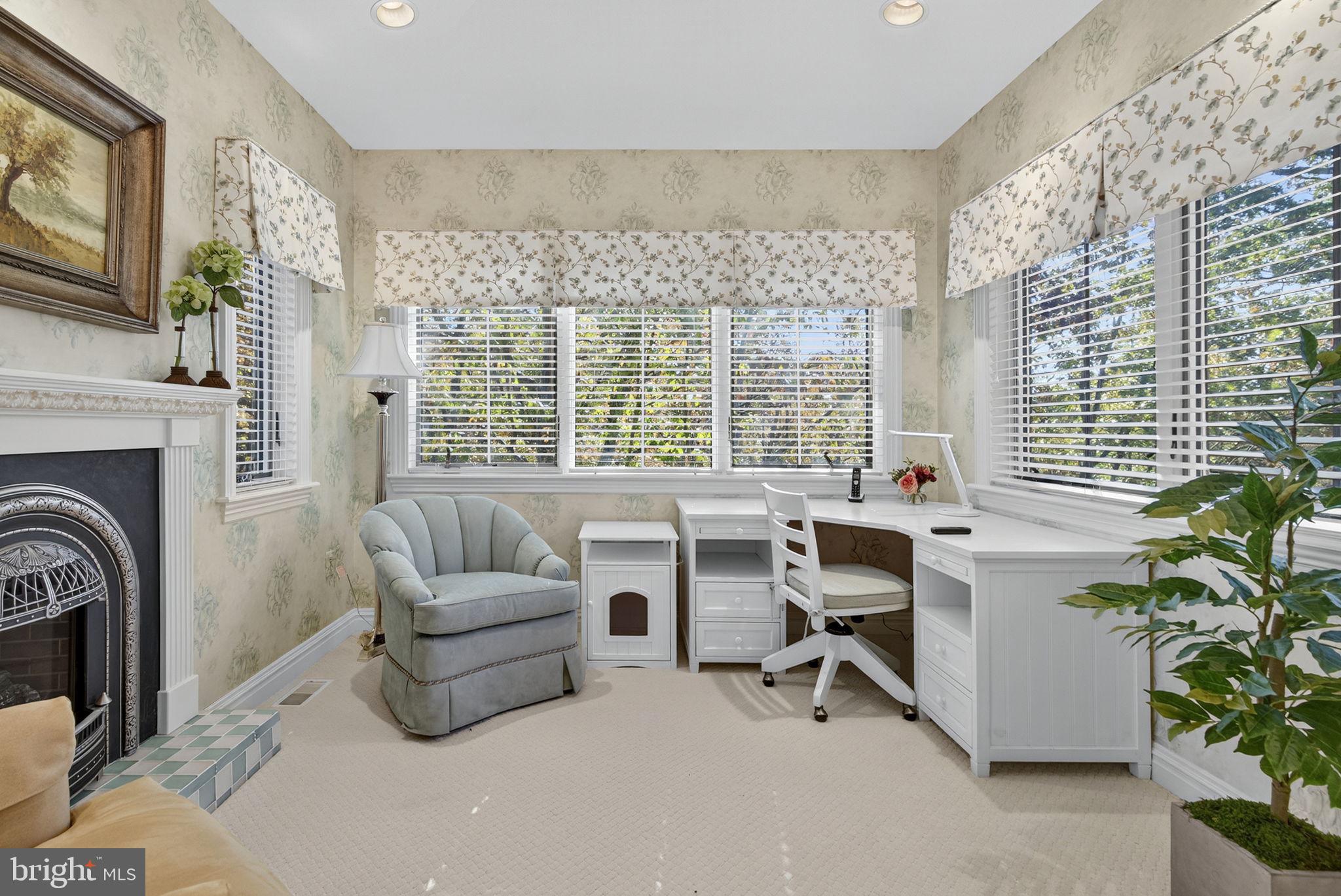 1631 Back Mountain Road Winchester, VA 22602 - Photo 59 of 86 a living room with furniture and a fireplace