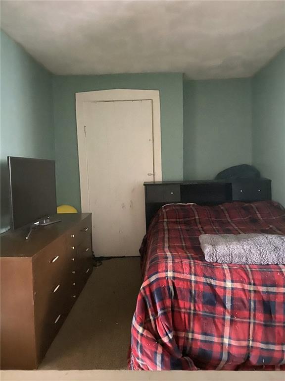 4218 Calvin Street Pittsburgh, PA 15201 - Photo 21 of 25 This Rear House Bedroom is 12'x8' and was divided to make another bedroom that is 15'x6'.