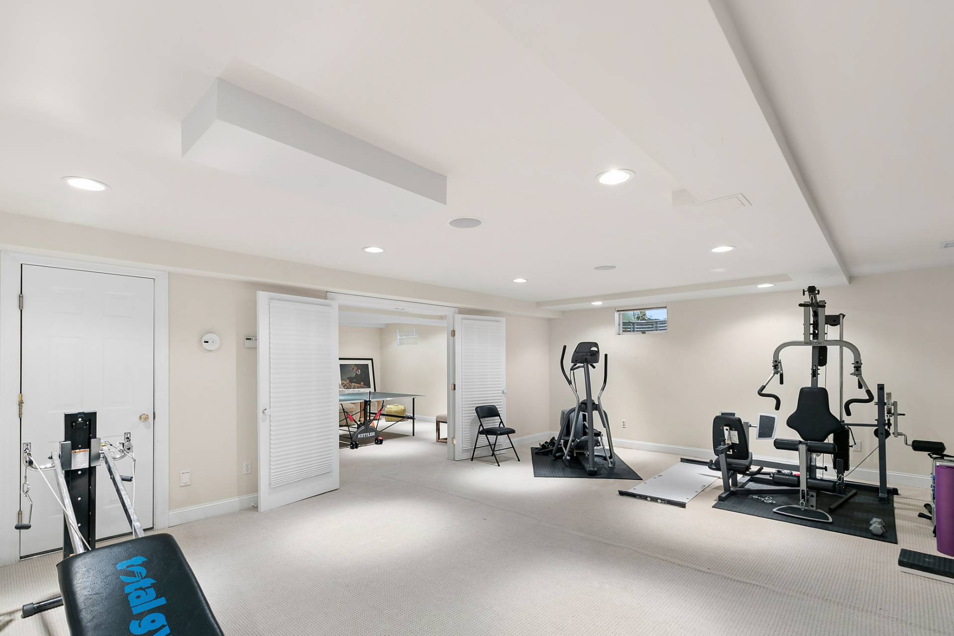 1557 Millstone Road Sag Harbor, NY 11963 - Photo 10 of 12 a view of a room with gym equipment
