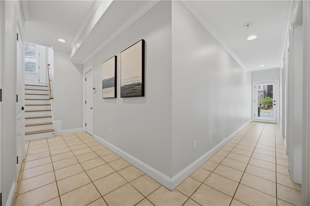 7988 Magnolia Square Atlanta, GA 30350 - Photo 29 of 33 a view of an empty room and staircase