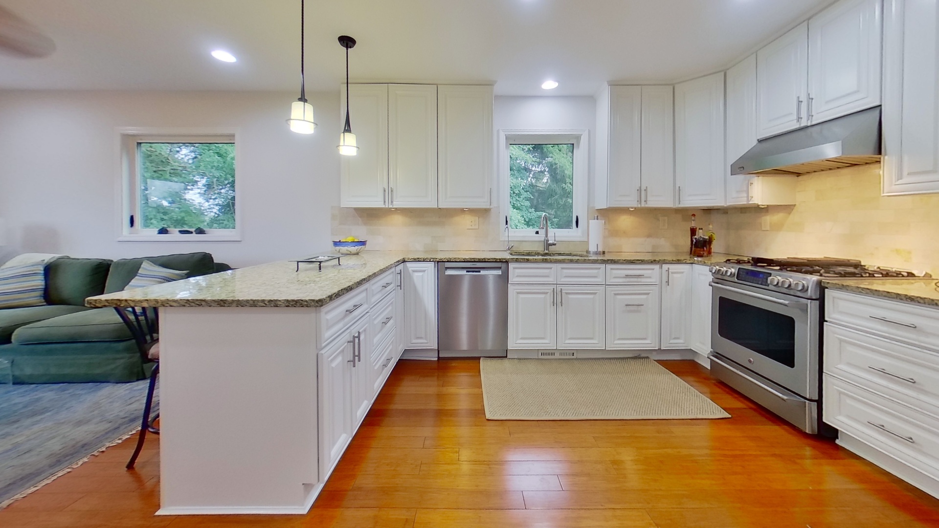 2N455 LaFox Road Elburn, IL 60119 - Photo 11 of 60 a kitchen with a sink stove and cabinets