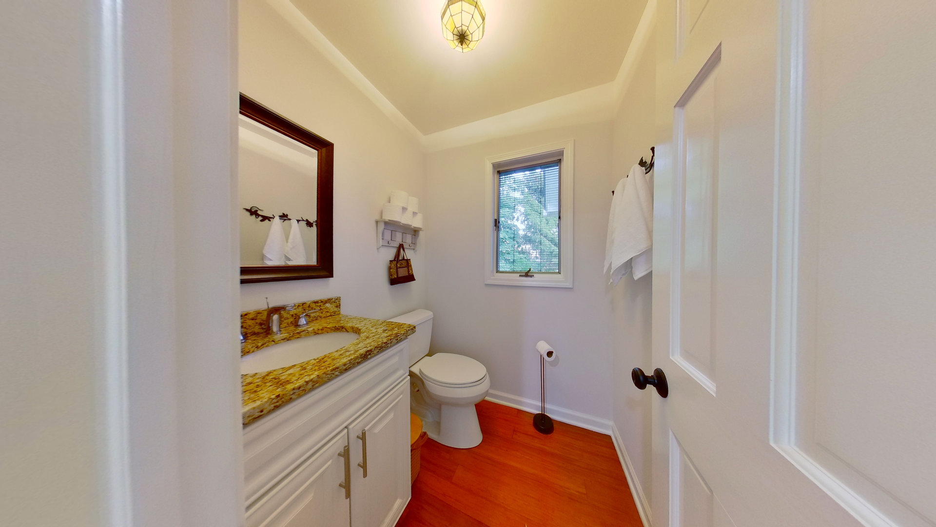 2N455 LaFox Road Elburn, IL 60119 - Photo 18 of 60 a bathroom with a sink toilet and mirror