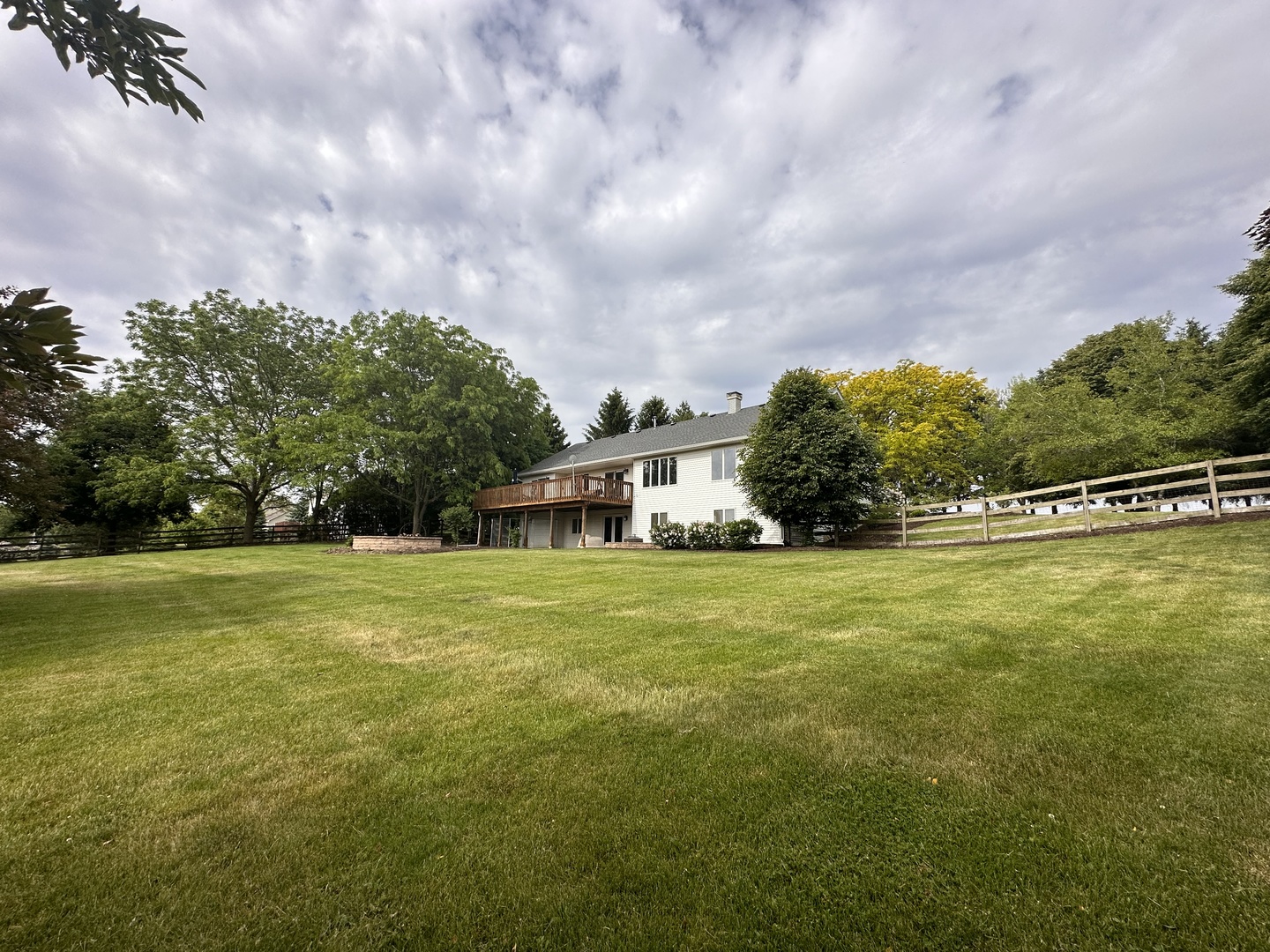 2N455 LaFox Road Elburn, IL 60119 - Photo 54 of 60 a front view of house with yard and trees