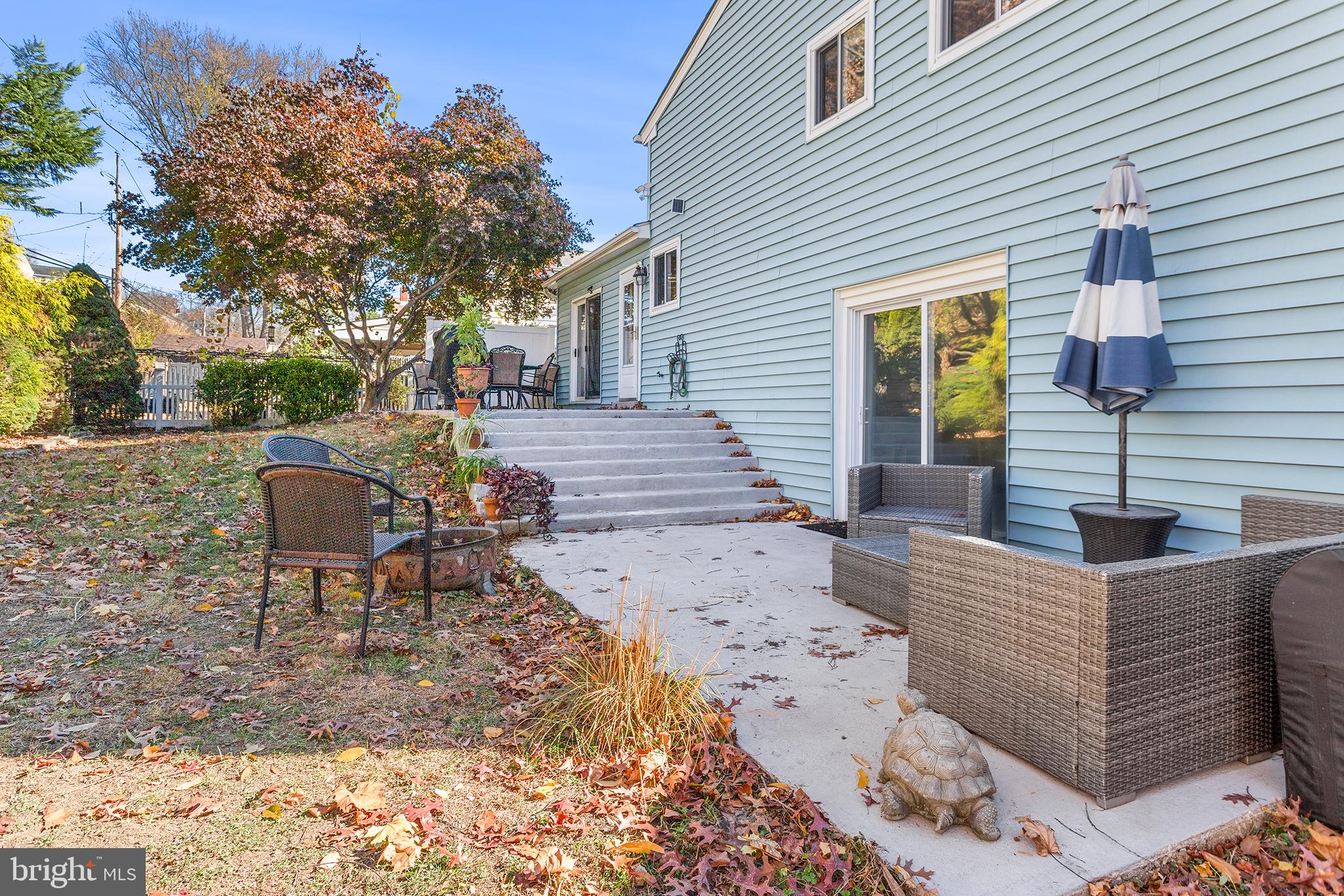 1725 Lawrence Road Havertown, PA 19083 - Photo 24 of 26 a view of a backyard with sitting area