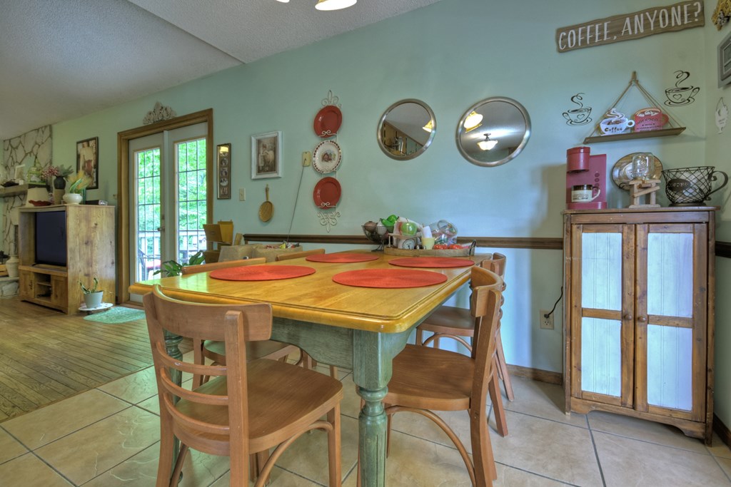 1359 Salem Road Mineral Bluff, GA 30559 - Photo 10 of 18 a dining room with furniture and window