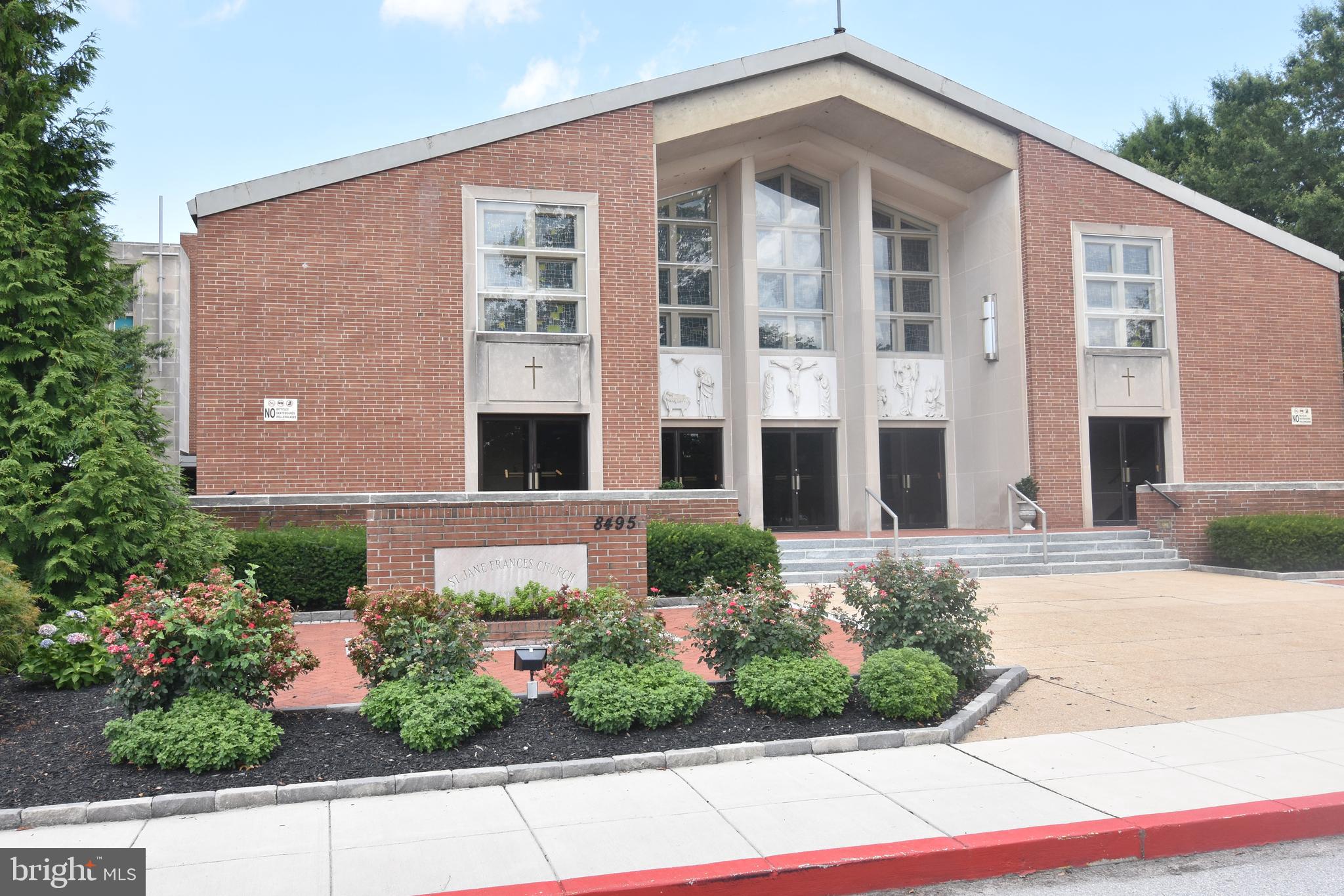 8453 Garden Road Pasadena, MD 21122 - Photo 55 of 58 Saint Jane Francis Church located in community
