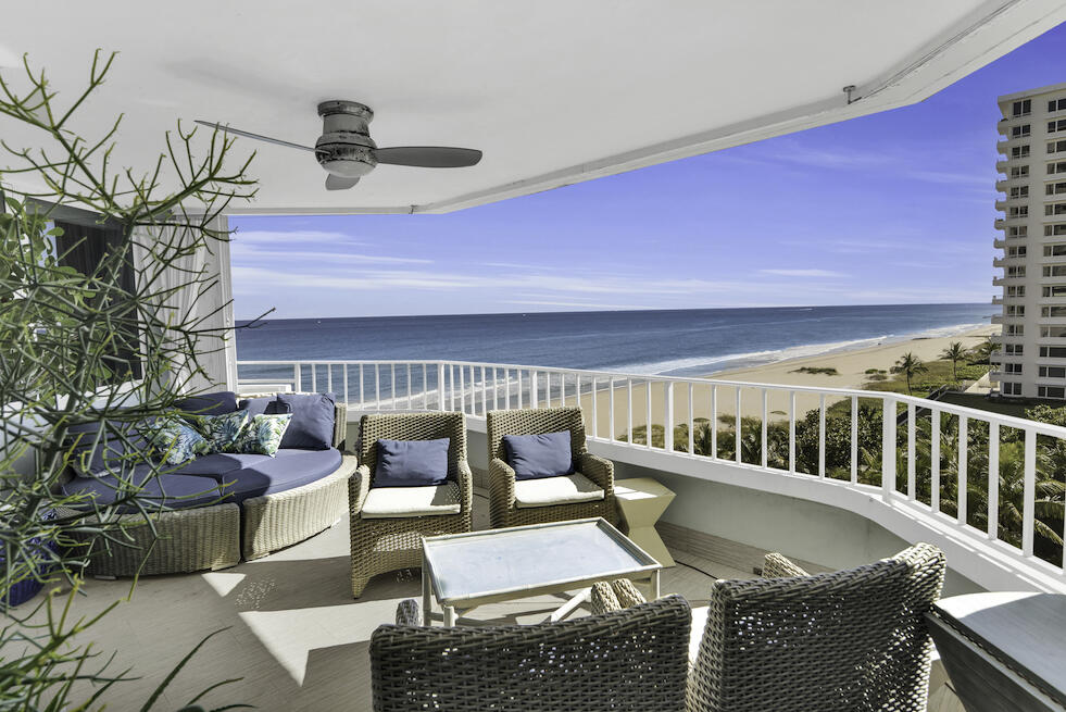 550 South Ocean Boulevard, Unit 704 Boca Raton, FL 33432 - Photo 35 of 66 Balcony