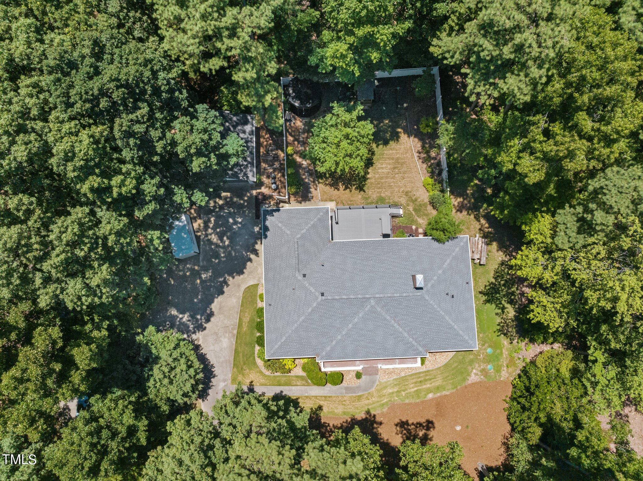 8809 Leesville Road Raleigh, NC 27613 - Photo 32 of 32 an aerial view of a house