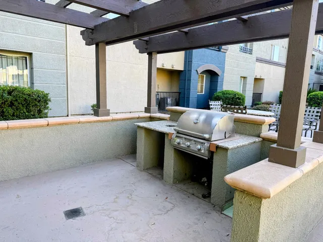 a room with furniture and window