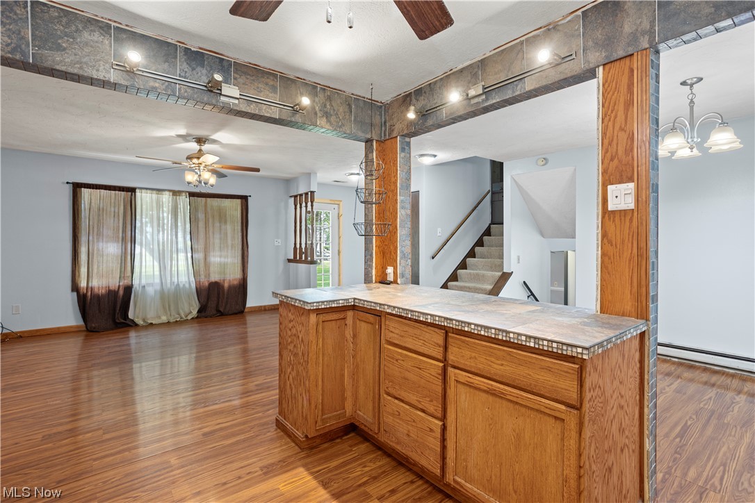 41819 Biggs Road Lagrange, OH 44050 - Photo 5 of 34 Kitchen Island open to the Living & Dining Area.