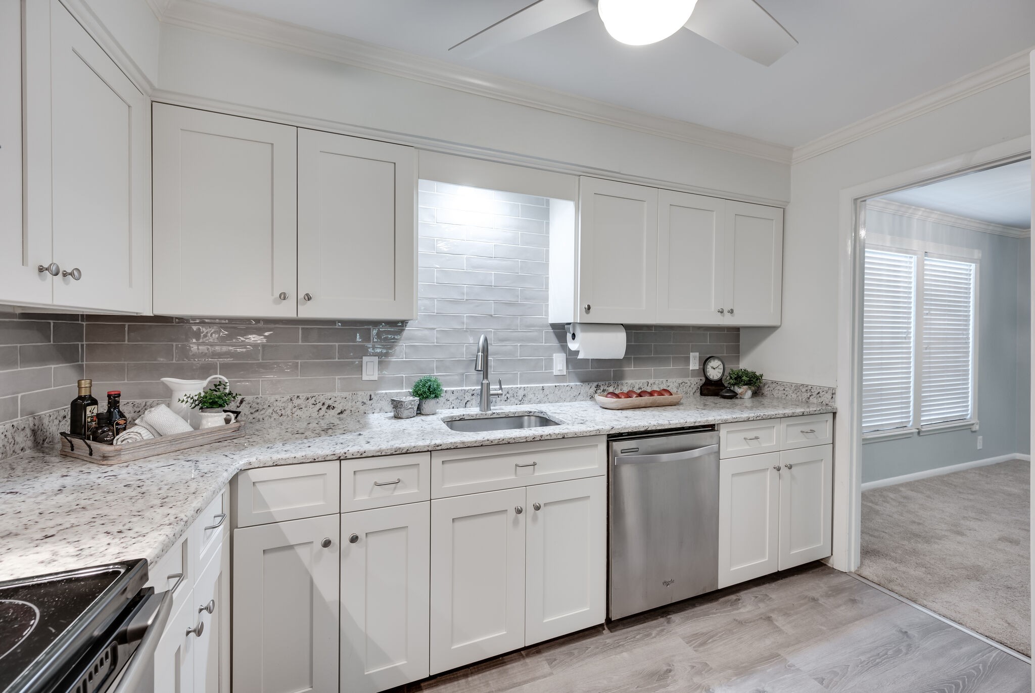2116 Hobbs Road, Unit M1 Nashville, TN 37215 - Photo 18 of 36 a kitchen with sink cabinets and window