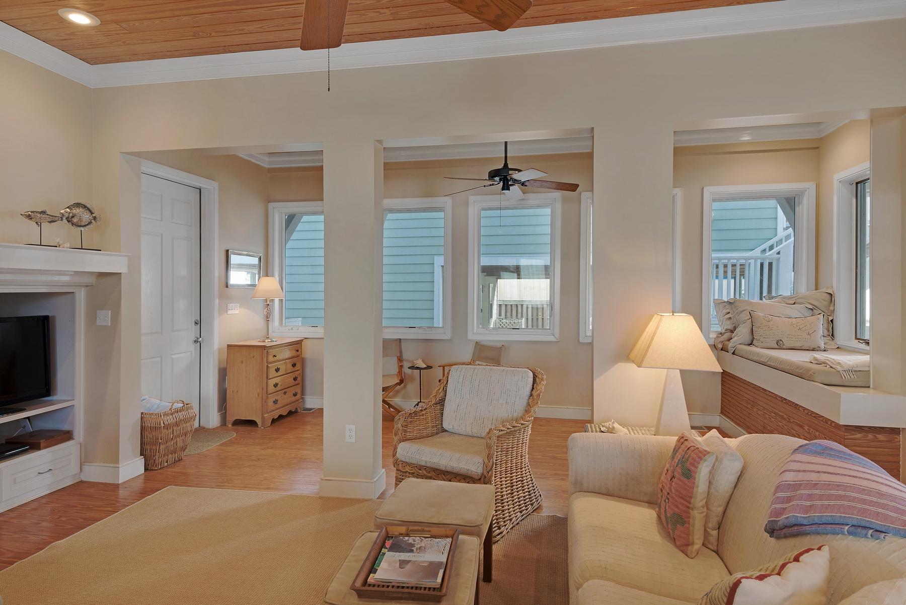 139 Banfill Road Santa Rosa Beach, FL 32459 - Photo 14 of 46 a living room with furniture and a fireplace