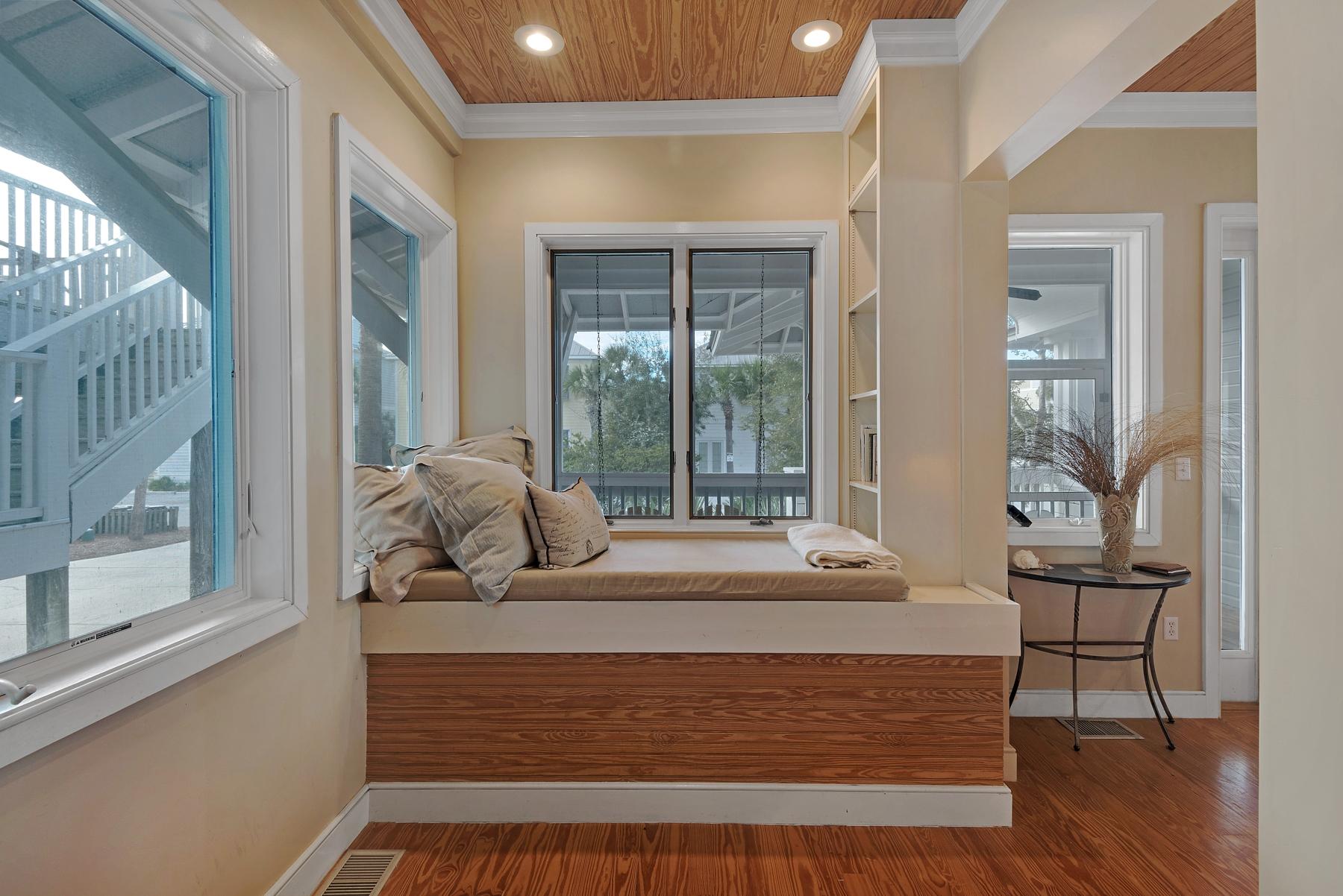 139 Banfill Road Santa Rosa Beach, FL 32459 - Photo 16 of 46 a bedroom with a bed and a window