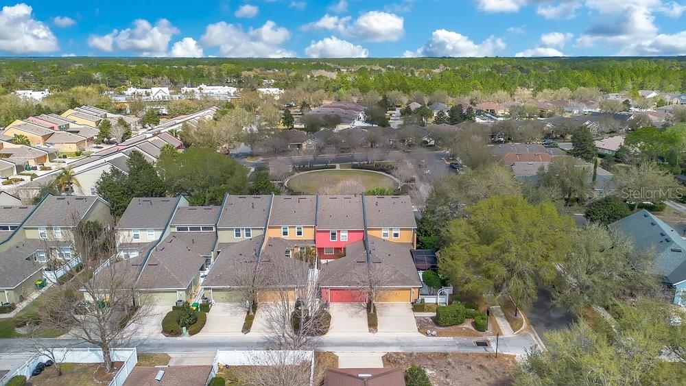 125 Manor View Lane DeLand, FL 32724 - Photo 33 of 37 an aerial view of residential houses with outdoor space and swimming pool