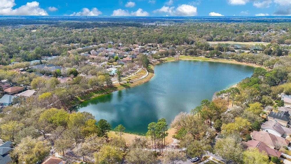 125 Manor View Lane DeLand, FL 32724 - Photo 36 of 37 a view of a lake with a city