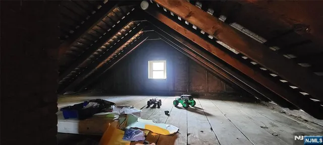 a house with trees in front of it