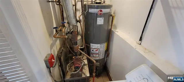 a view of a storage room with a sink